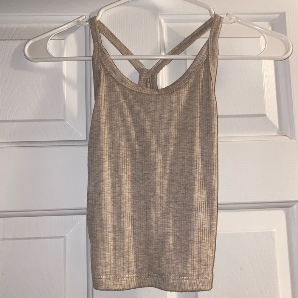 cropped tank top
